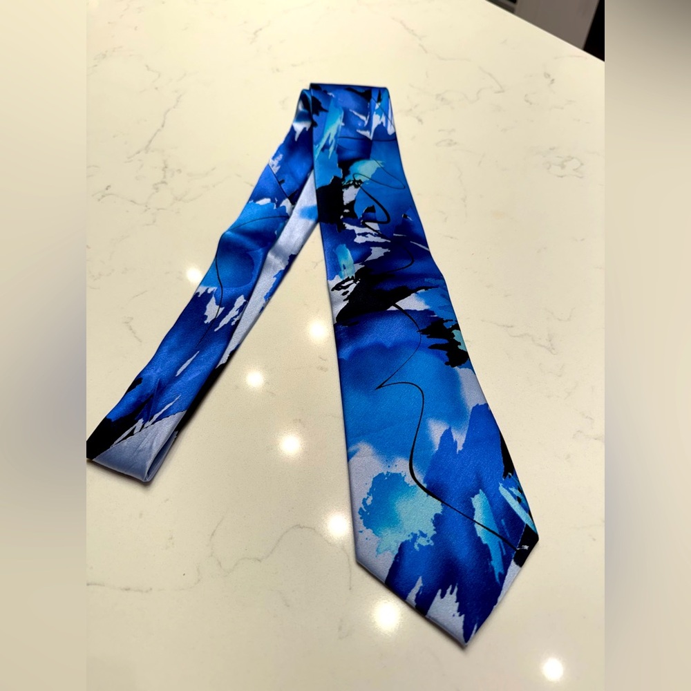 Jerry Garcia Blue Men's Tie